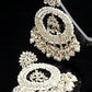 Jewel City Luxurious Pearl Chandelier Earrings - Traditional Indian Kundan Style Statement Jewelry for Wedding & Festive Wear | Swadesiicart