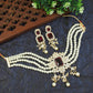 Jewel City Exquisite Pearl Choker Statement Necklace - Handcrafted Ethnic Elegance | Swadesiicart