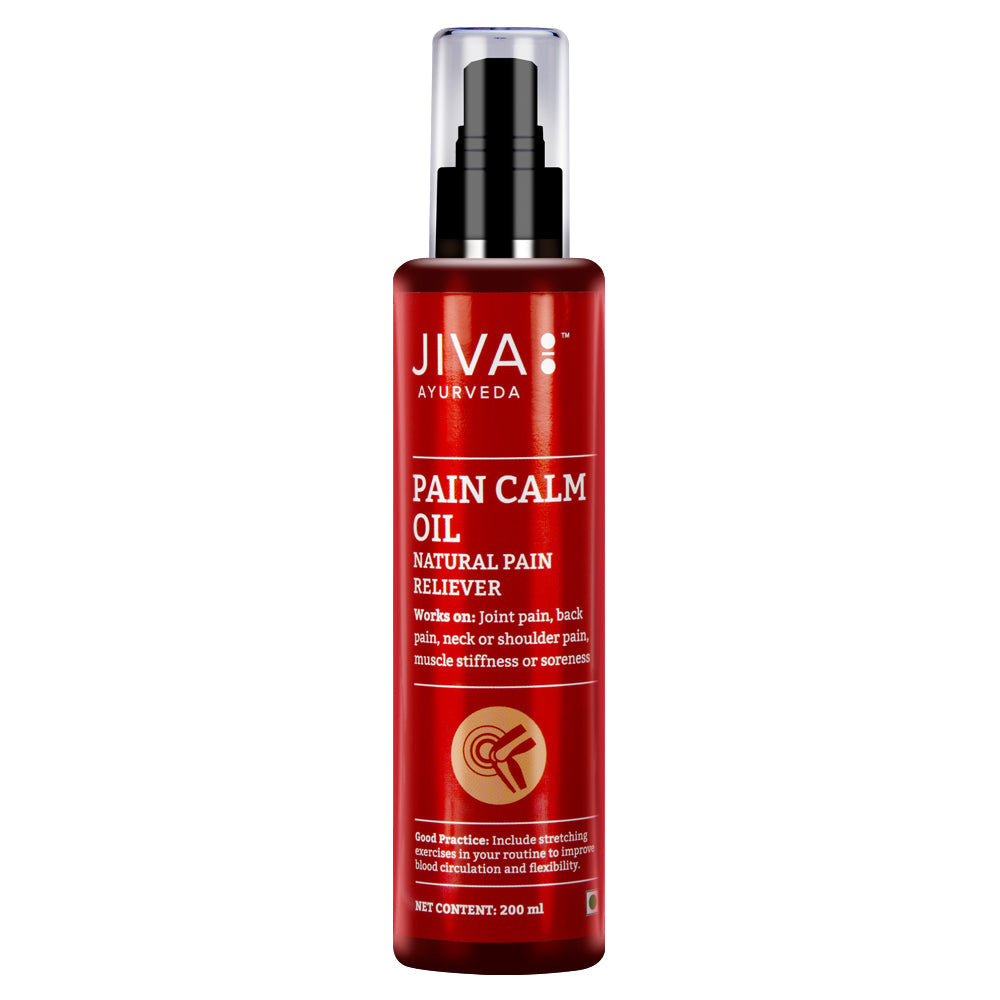 Jiva Ayurveda Pain Calm Oil - Swadesiicart