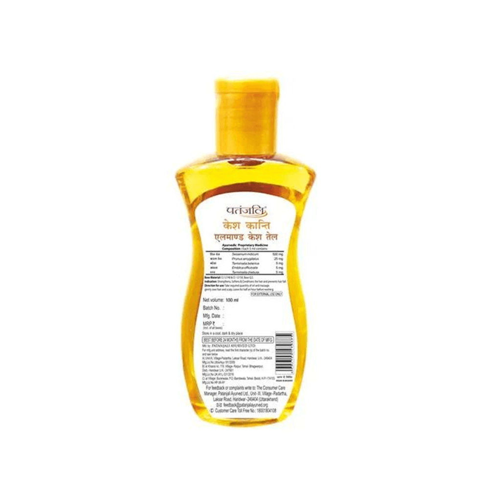 Patanjali Almond Hair Oil - Swadesiicart