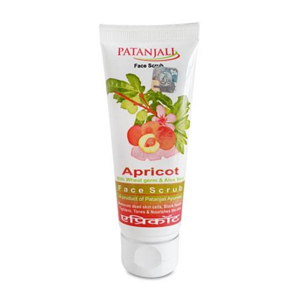 Patanjali Apricot Face Scrub - Swadesiicart