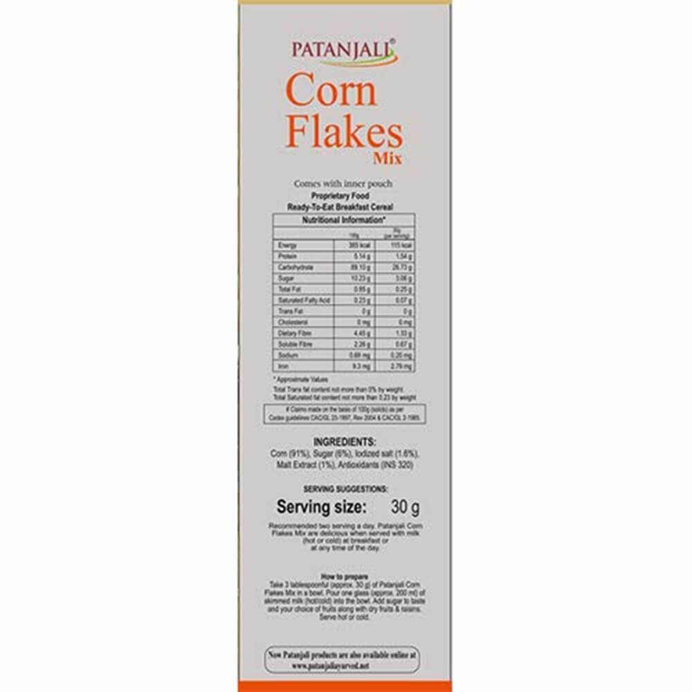 Patanjali Corn Flakes Mix - Swadesiicart