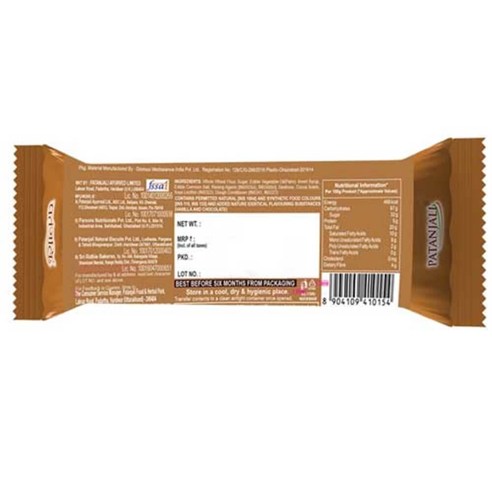 Patanjali Cream Feast Chocolate Biscuit (Pack of 10) - Swadesiicart