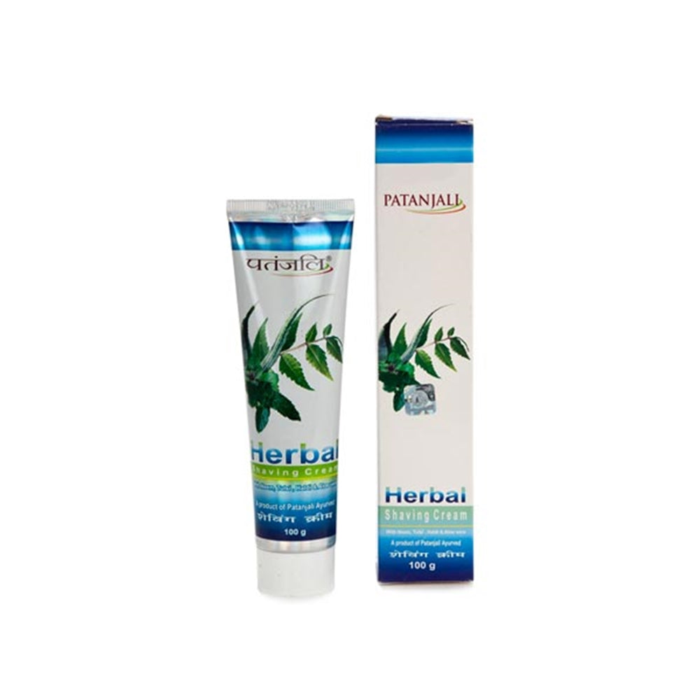 Patanjali Herbal Shaving Cream - Swadesiicart