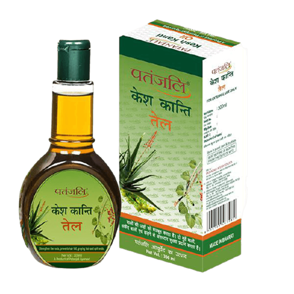 Patanjali Kesh Kanti Hair Oil | Ayurvedic Herbal Oil for Hair Growth, Nourishment & Scalp Health