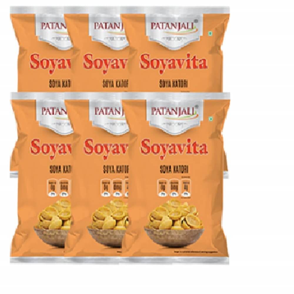 Patanjali Soyavita Soya Katori 100gm ( Pack of 6) - Swadesiicart