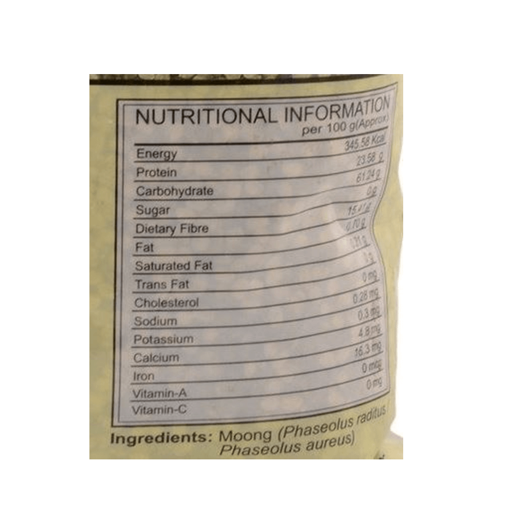 Patanjali Unpolished Moong Dal Chilka (1 kg) - Swadesiicart