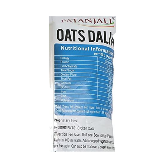 Patanjali Oats Dalia - Swadesiicart