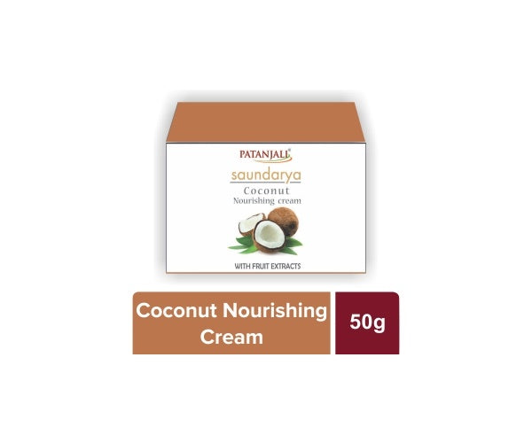 Patanjali Saundarya Coconut Nourishing Cream - Swadesiicart