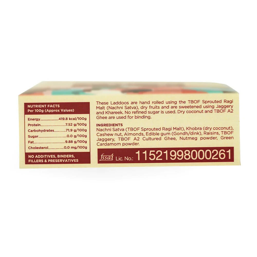 Two Brothers Organic Farms Nachni Satva Laddoo | Swadesiicart