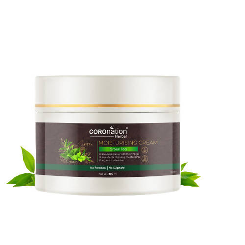 Coronation Herbal Fuji Matcha Green Tea Moisturizing Cream | Swadesiicart