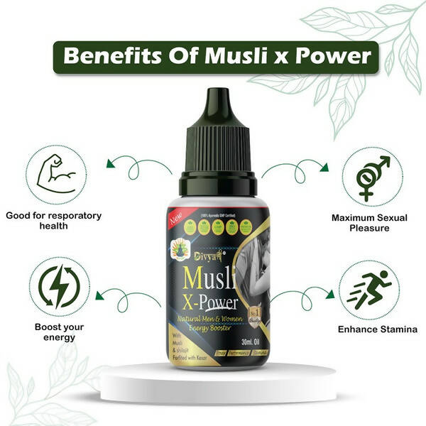 Divya Shree Musli X-Power Oil | Swadesiicart