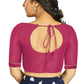 Aastha Fashion Women's Pink Art Silk Designer Party Wear Readymade Blouse