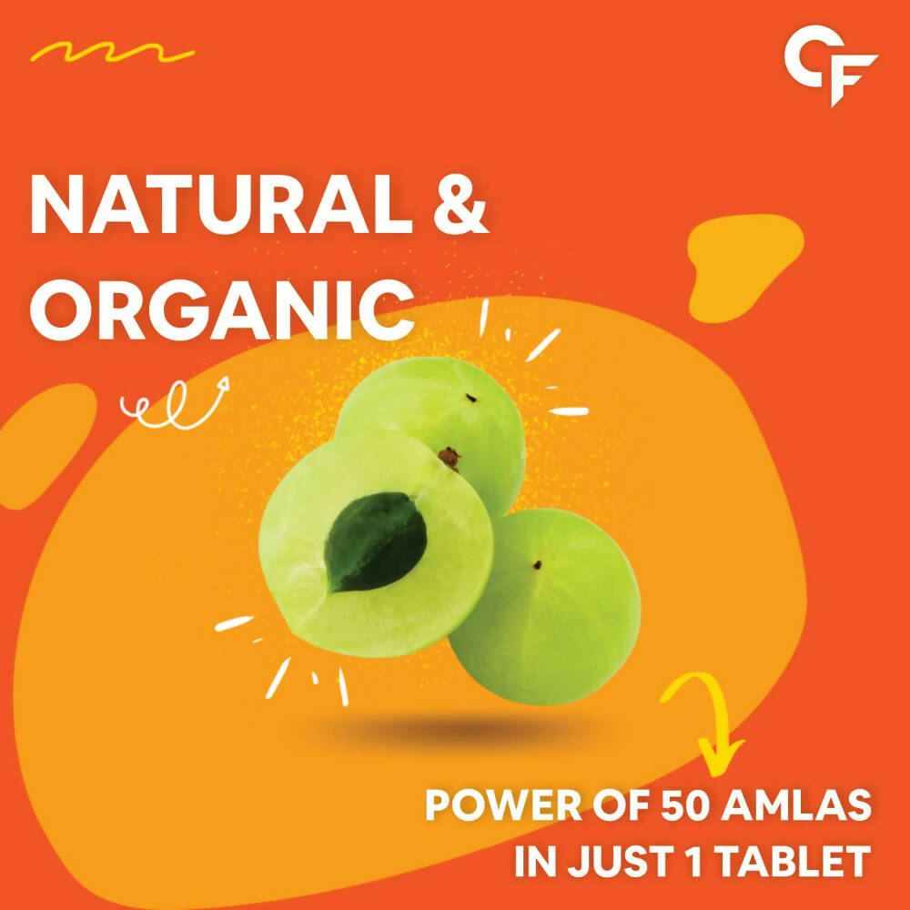 Carbamide Forte Natural Vitamin C Amla Extract With Zinc Tablets - Swadesiicart