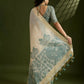 Vishnu Weaves Women's Green Muga Cotton Thread Woven Saree with Blouse - Swadesiicart