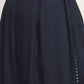 Ahalyaa Women's Blue Rayon Foil Print Top With Palazzo Set | Swadesiicart