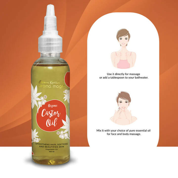 Blossom Kochhar Aroma Magic Castor Organic Oil - Swadesiicart