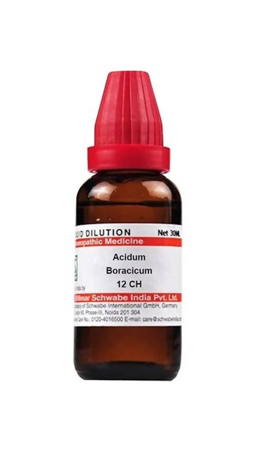 Dr. Willmar Schwabe India Acidum Boracicum Dilution | Swadesiicart