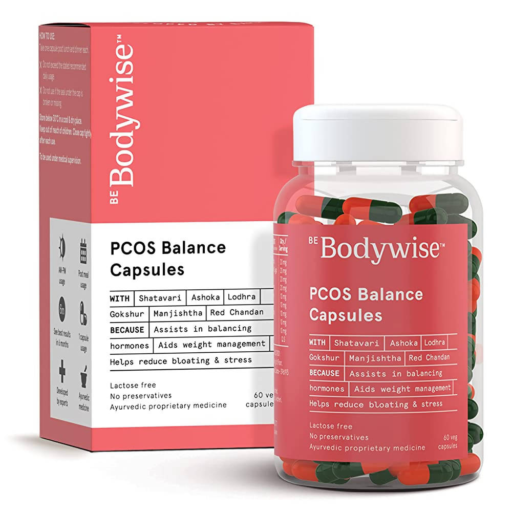 BeBodywise PCOS Balance Capsules For Women | Swadesiicart