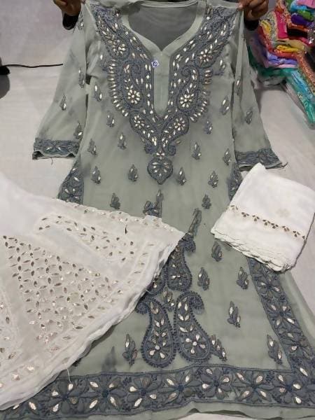Arfa Fashion House New Collection Of Chikankari Gota Patti Lovers | Swadesiicart