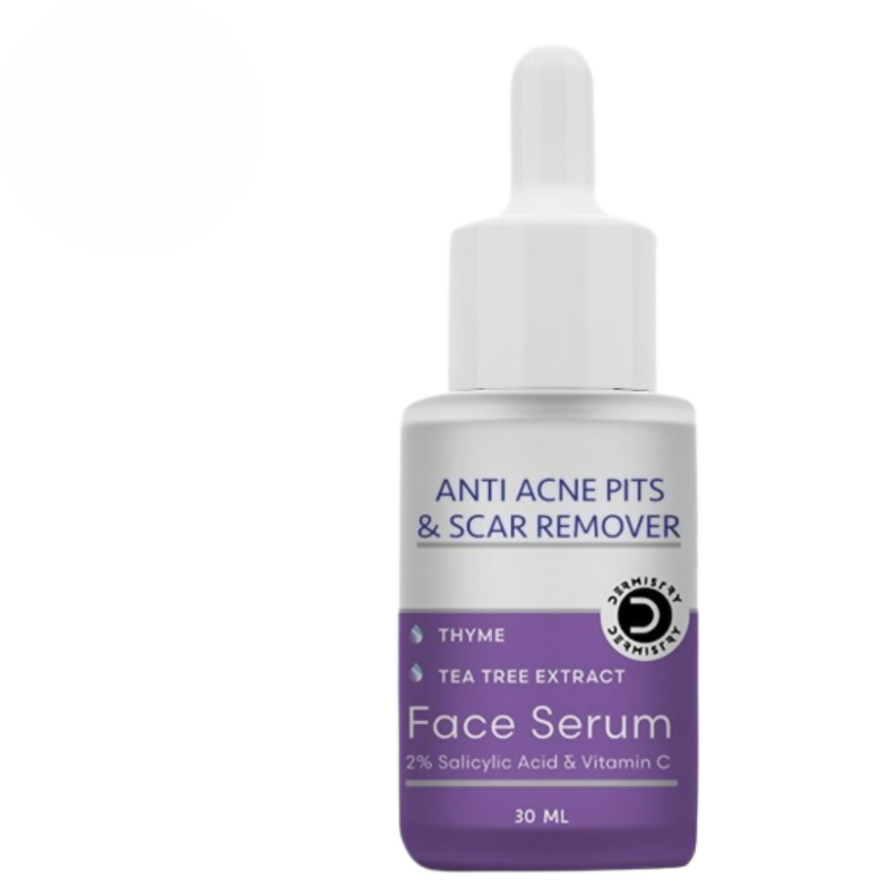Dermistry Anti Acne 2% Salicylic Acid Niacinamide & Vitamin C Pits Scars Dark Spots Face Serum - Swadesiicart