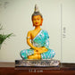 The Earth Store Poly Resin Sitting Peaceful Bhudha Idol - Swadesiicart