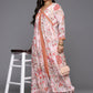 Ahalyaa Women's Traditional wear Kurta Set - Pink | Swadesiicart