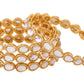NVR Women's Set of 4 Gold-Polished Kundan Studded Traditional Bangles - Swadesiicart