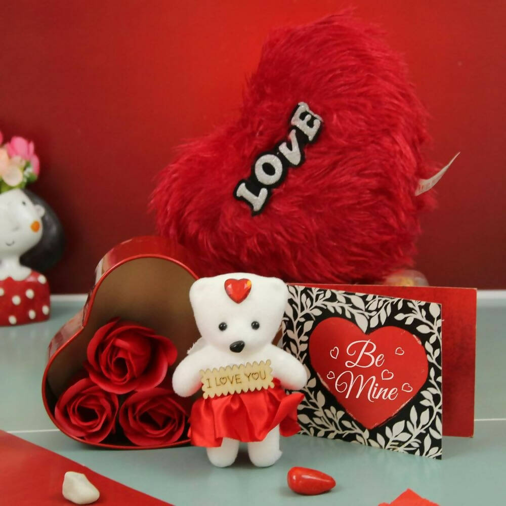 Tied Ribbons Valentine's Day Gift Combo | Swadesiicart