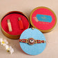 American Diamond Bling Rakhi And Kaju Katli Box | Swadesiicart