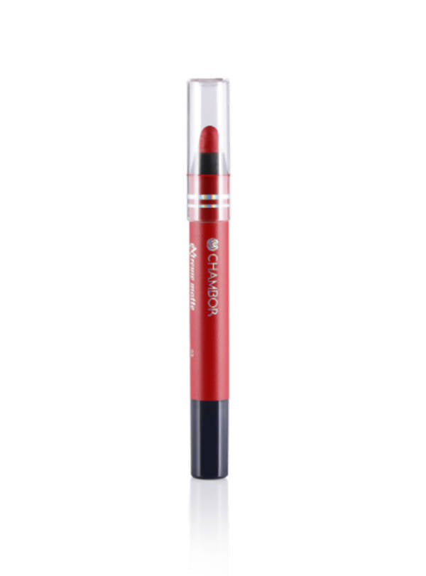 Chambor Fiery Red 03 Extreme Matte Long Wear Lip Colour - Swadesiicart