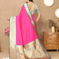 Lorenvalley Fashion Pink Soft Silk weaving Design Rich Zari Weaving Saree - Swadesiicart