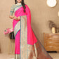 Lorenvalley Fashion Pink Soft Silk weaving Design Rich Zari Weaving Saree - Swadesiicart