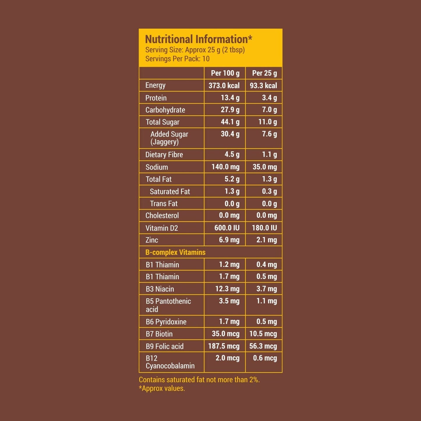 Slurrp Farm Chocolate Milk Mix Sweetened with Jaggery Powder - Swadesiicart