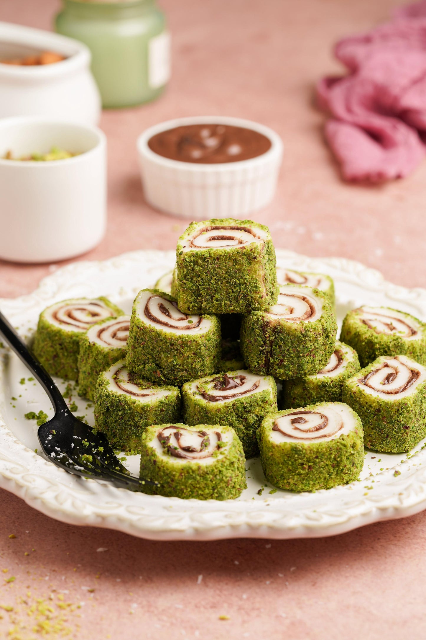 Gourmet Baklava Pista Nutella Delight | Swadesiicart