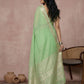 Anaita Rama Cotton Saree With Blouse
