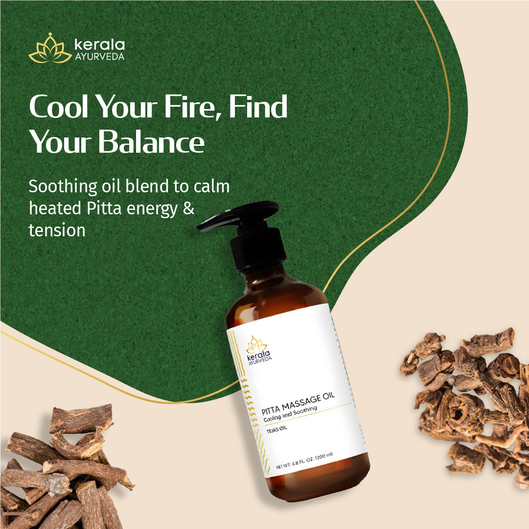 Pitta Massage Oil - Tejas