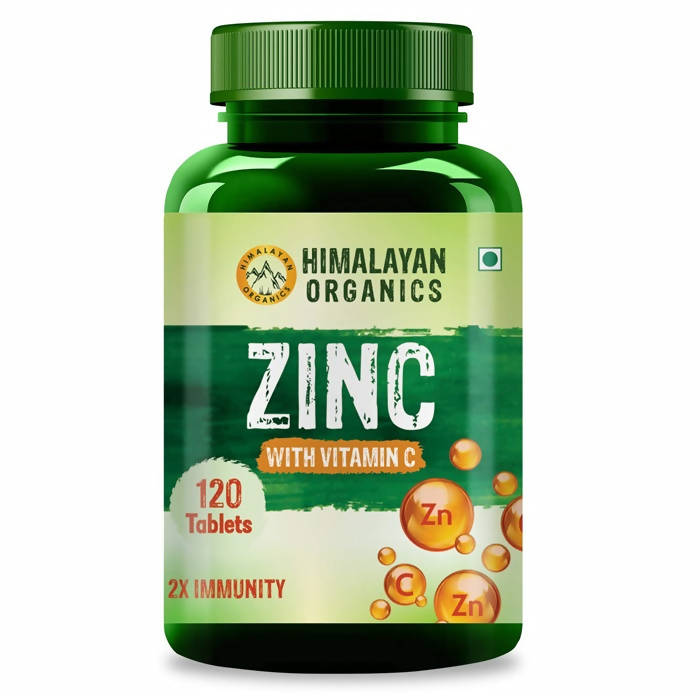 Himalayan Organics Zinc With Vitamin C Tablets | Swadesiicart