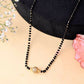 VOJ Gold-Polished AD-Studded & Beaded Mangalsutra - Swadesiicart