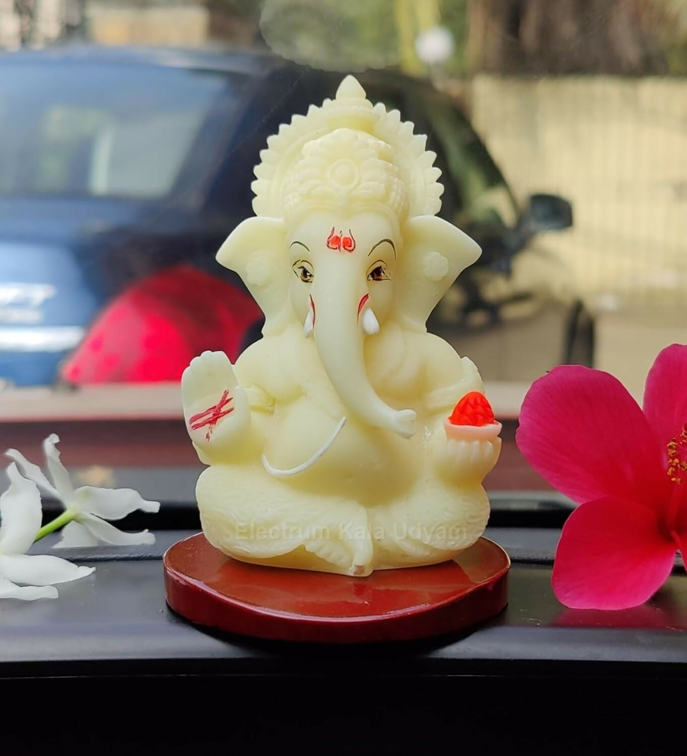 Electrum Kala Udyam Ganesha Idol - Swadesiicart