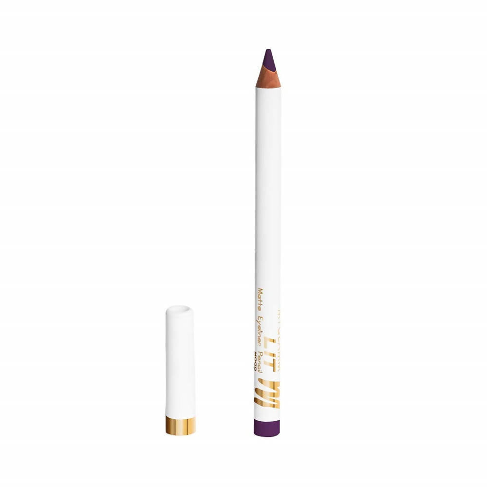 MYGLAMM LIT Matte Eyeliner Pencil - Wicked (1.14 Gm) - Swadesiicart
