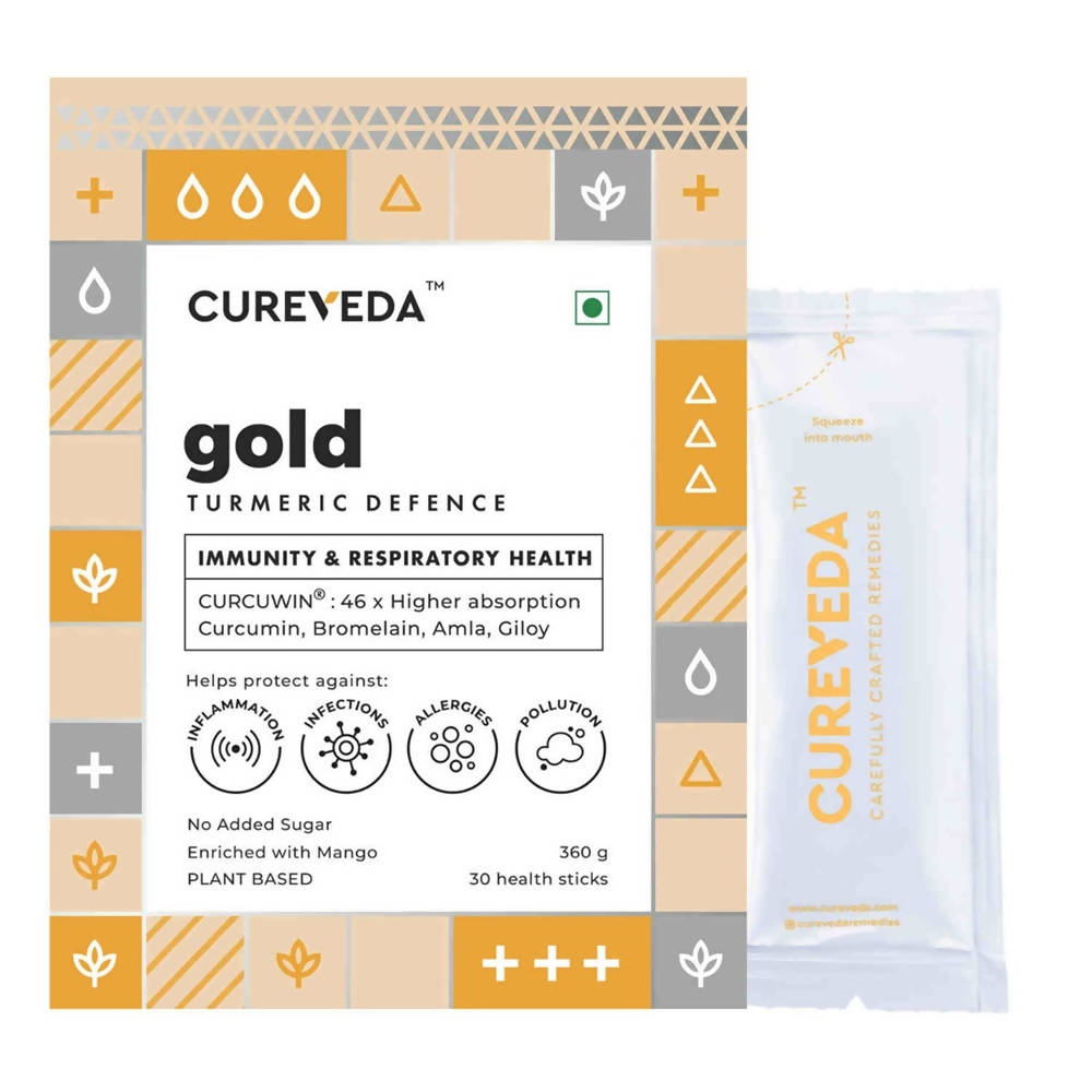 Cureveda Gold Turmeric Defence | Swadesiicart