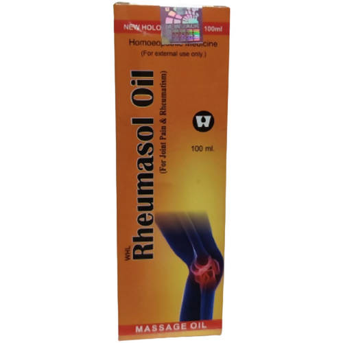 Dr. Wellmans Homeopathy WHL Rheumasol Massage Oil | Swadesiicart