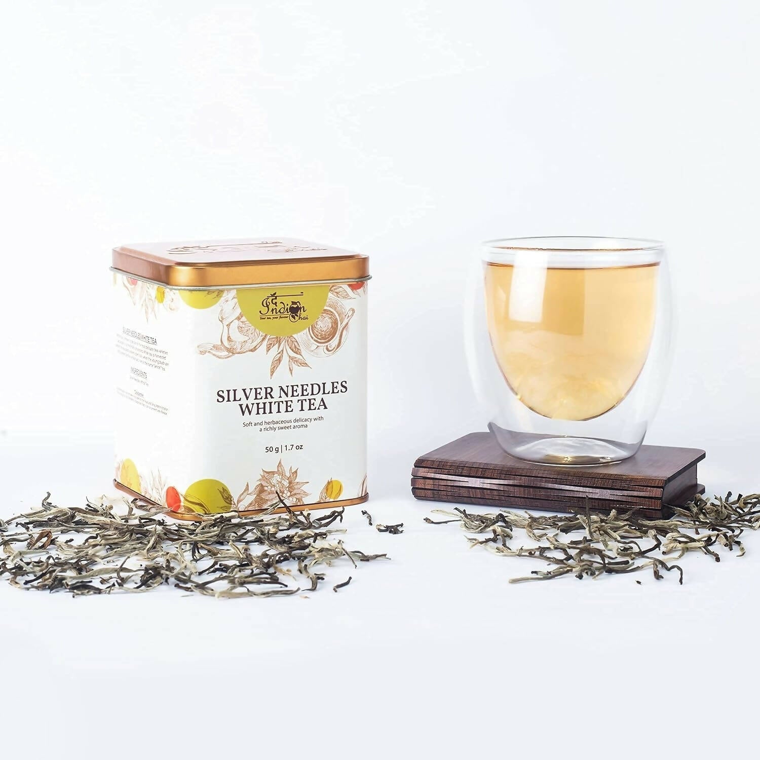 The Indian Chai - Silver Needles White Tea | Swadesiicart
