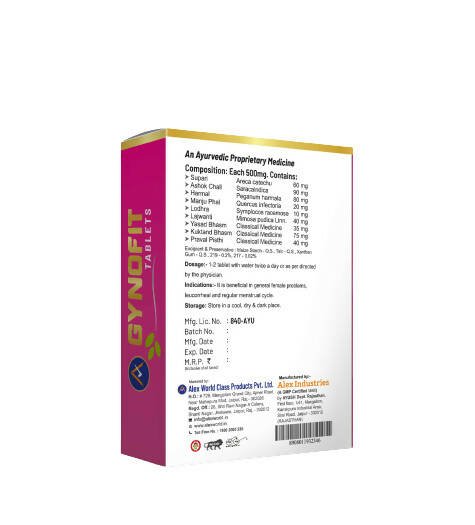 Alex Gynofit Herbal Tablets - Swadesiicart