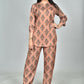 Morchari Digital Print Semi Muslin Co-Ord Set Top & Trouser-Multicolor - Swadesiicart