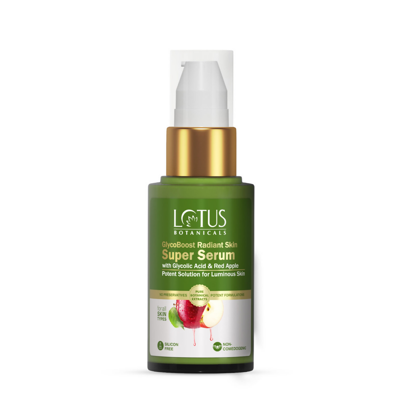 Lotus Botanicals GlycoBoost Radiant Skin Super Serum | Swadesiicart