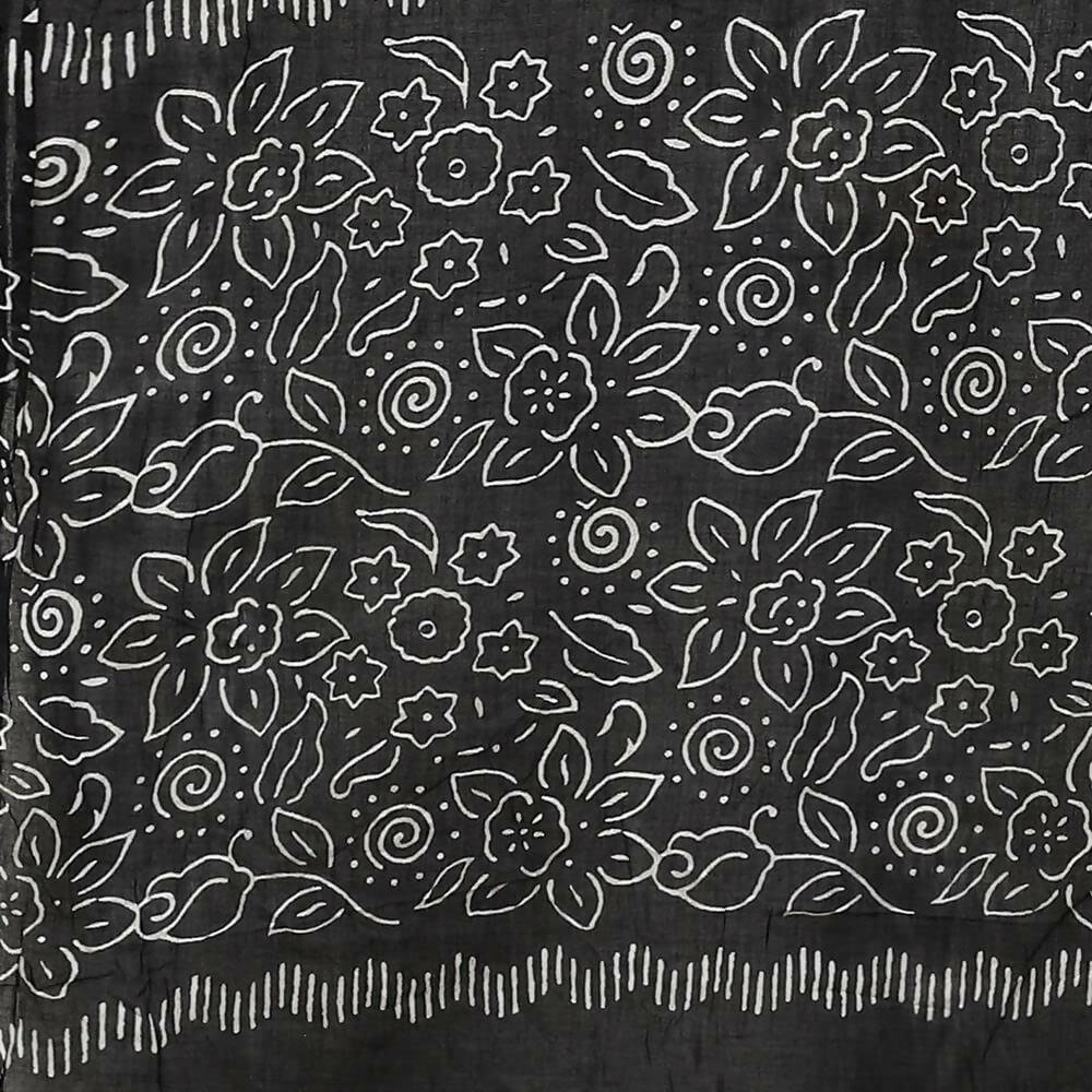 Anubhutee Women's Cotton Regular Geometric Printed Black Kurta Set | Swadesiicart