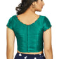 Aastha Fashion Women's Sea Green Art Silk Designer Party Wear Readymade Blouse