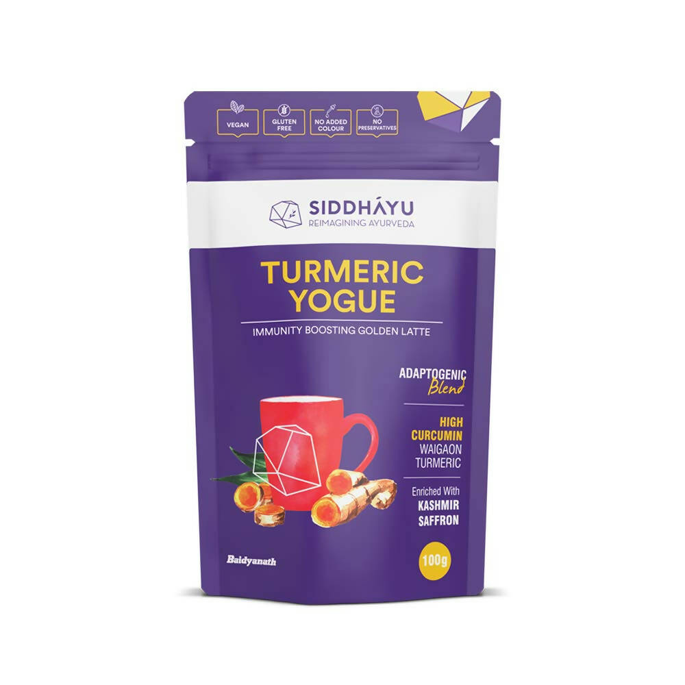 Siddhayu Ayurveda Turmeric Yogue Latte Mix | Swadesiicart